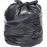 7-10 Gallon Heavy Duty Black Trash Bags by Global Industrial – 10.0 gallons, LLDPE, Black, Model RM2423H