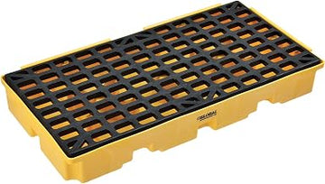 Global Industrial Low Profile Spill Containment Modular Platform, 2 Drum