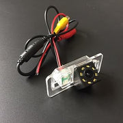 for BMW 3 E46 CSL E90 E90N E91 Car Rear View Camera+8LED Back Up Reverse Parking Camera/Plug Directly