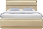 Global Furniture USA Genesis Gold Queen Bed with LED