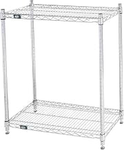 Nexel ESD, 2 Tier, Wire Shelving Starter Unit, 30" W x 18" D x 34" H