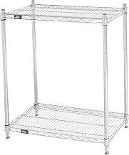 Nexel ESD, 2 Tier, Wire Shelving Starter Unit, 30" W x 18" D x 34" H
