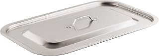 PADERNO World Cuisine Stainless Steel Roasting Pan Cover, Large, Gray