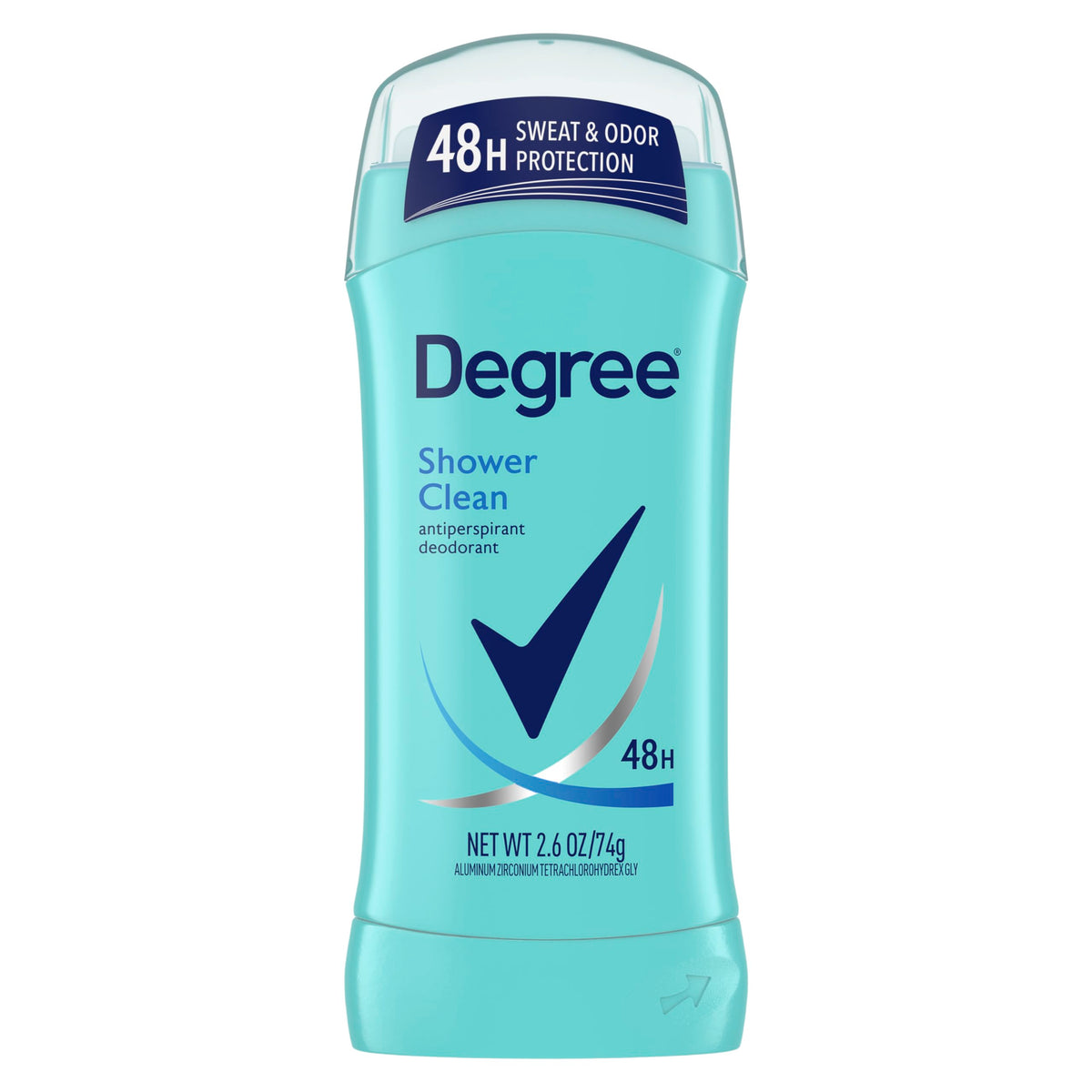 Original Antiperspirant Deodorant Shower Clean 2.6 oz by Degree – 2.6 Ounce (Pack of 1), BLUE, Model 10079400251906
