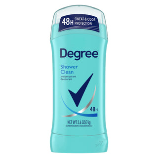 Original Antiperspirant Deodorant Shower Clean 2.6 oz by Degree – 2.6 Ounce (Pack of 1), BLUE, Model 10079400251906