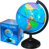 6'' Geographic World Globe by Jgalnim – Plastic, Model globe001