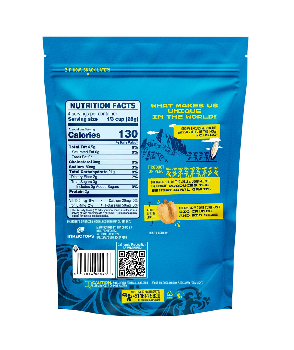 Inka Crops Original / 4 Ounce (Pack of 12) / No Color Corn