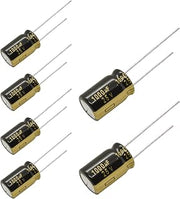 Replacement for 6 pcs Panasonic FM Series Capacitors 25V 1000uf Low Impedance