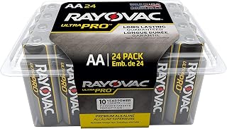 Rayovac Batteries ALAA-24F Ultra Pro AA Alkaline Batteries, AA (Pack of 144)