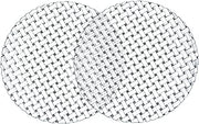 Nachtmann Bossa Nova Crystal Charger Plate, Set of 2, 12", Clear