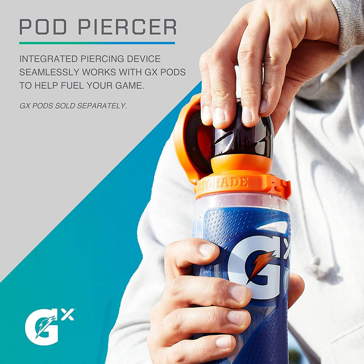 Gatorade Marble White / 30 Ounces (Pack of 6) / Bottle - Marble White Sports Water Bottles