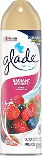 Glade Air Freshener, Aerosol, Radiant Berries, 8 Oz (Pack of 3)