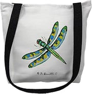 Betsy Drake TY087M 16 x 16 in. Dicks Dragonfly Tote Bag - Medium