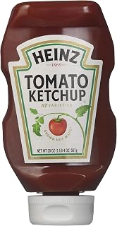 HEINZ Tomato Squeeze Bottle Ketchup (136400) 20 oz (Pack of 12)