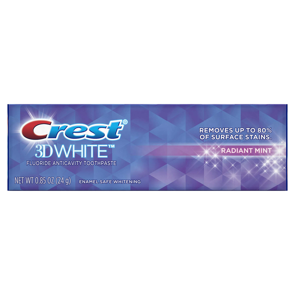 3d White Whitening Toothpaste by Crest – 0.85 Ounce (Pack of 36), Pack of 36, Model 26151