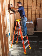Werner 1 / 6 feet / Orange Step Ladders
