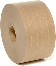 Holland Hi Tech Reinforced Water Activated Tape, 5 Mil, 3" x 450', Tan, Lot of 10