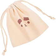 Portable Cotton and Linen Drawstring Bag with Rational Capacity and Fine Workmanship, Wear-resist Cosmetic Organizer for Party and Packaging Candies