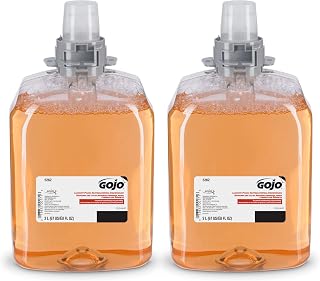 GOJO FMX-20 Antibacterial Foam Soap Refill, Fruit, 2ct x 2000 mL - 5262-02