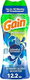 Gain Fireworks In-Wash Scent Booster Beads, Blissful Breeze, 12.2 oz