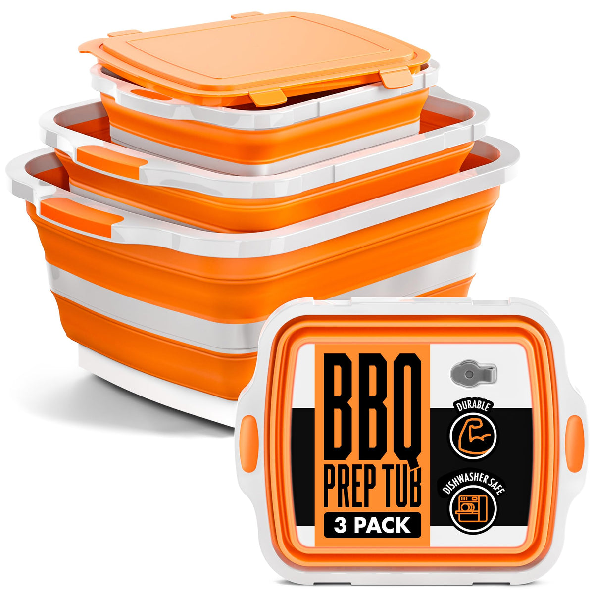 Modern Innovations Orange / 3 Bus Tubs