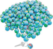 Fun Express World Globe and Map Key Chains - VBS Vacation Bible School Supplies/Decor (Bulk 144 pieces)