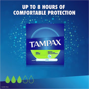Tampon 80ct OLD PRODUCT by Tampax – 80 Count, Cardboard, White, Pack of 4, Model 646369
