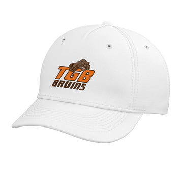 Trevor Browne Bruins Adjustable Printed Baseball Hat by Trevor Browne High School, Phoenix, AZ 85033 – Cotton, White