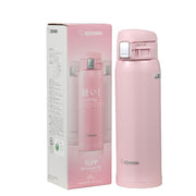 Stainless Steel Mug by Zojirushi – 16 Ounces, Plastic, Pearl Pink, Model SM-SA48PB