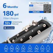 PHILIPS 12-Cup / White / 100.0 ounces Under-Sink & Countertop Filtration