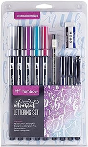 Tombow 56191 Advanced Lettering Set. Tools to Enhance Hand Lettering