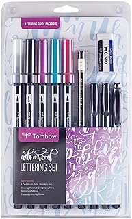 Tombow 56191 Advanced Lettering Set. Tools to Enhance Hand Lettering