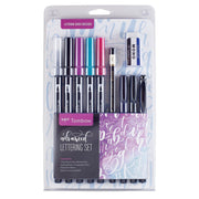 Advanced Lettering Set. Tools to Enhance Hand Lettering by Tombow – 1 Count (Pack of 1), Assorted, Colorless, Model 56191