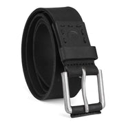 Men Casual Leather Belt by Timberland – 38, Leather, Black, Model BA5392
