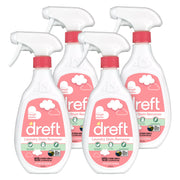 Baby Laundry Instant Stain Remover Spray for Clothes by Dreft – 22 Fl Oz (Pack of 4), Pack of 4