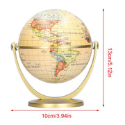 English Edition Mini Rotating World Map Globe for Exploring Earth Geography Sturdy Base Educational Tool by YUEHISY – #711, Model YUEHISYznt5g9yfj8