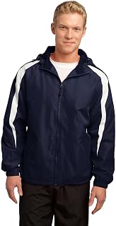 SPORT-TEK Unisex Fleece-Lined Colorblock Jacket
