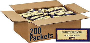 Grey Poupon Single Serve Dijon Mustard Packet, 0.25 FL OZ