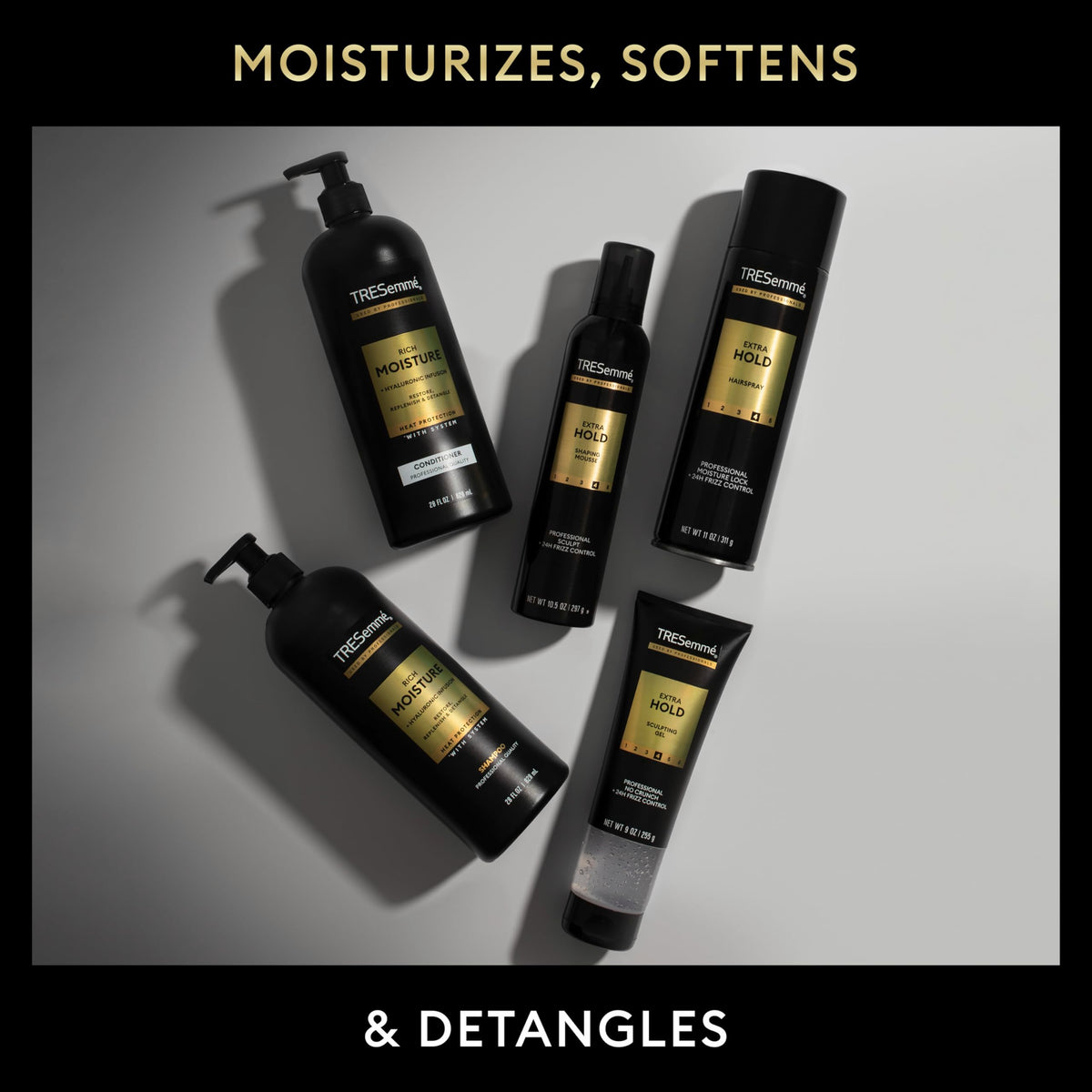 Conditioner Moisture Rich 12 count 3 oz by TRESemmé – 3 Fl Oz (Pack of 12), white, Pack of 12, Model 10022400639137