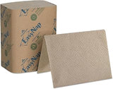Georgia-Pacific EasyNap 32017 Embossed Dispenser Napkins 2-Ply, 6.5-Inch x 5-Inch Folded, Brown, 6000/CT