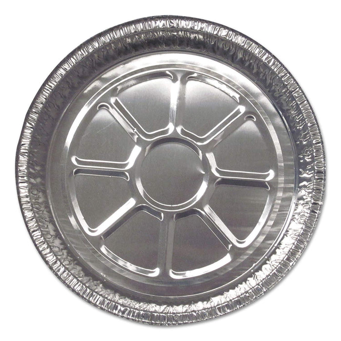Durable Packaging 509-500 Aluminum Round Containers, 9 Dia., 25 Gauge, 500/carton