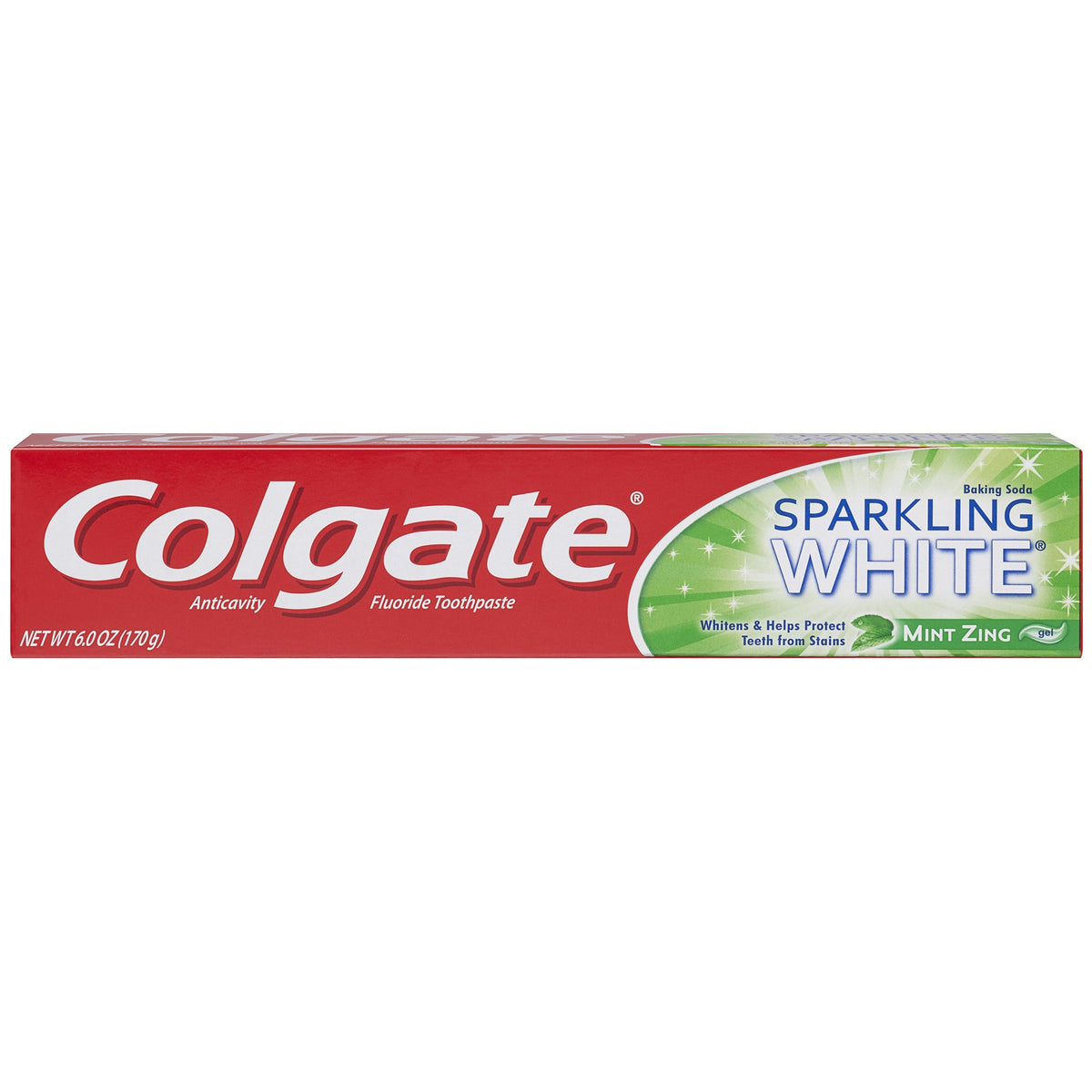 Colgate Mint Zing / 6 Ounce (Pack of 6) / 1 Toothpaste