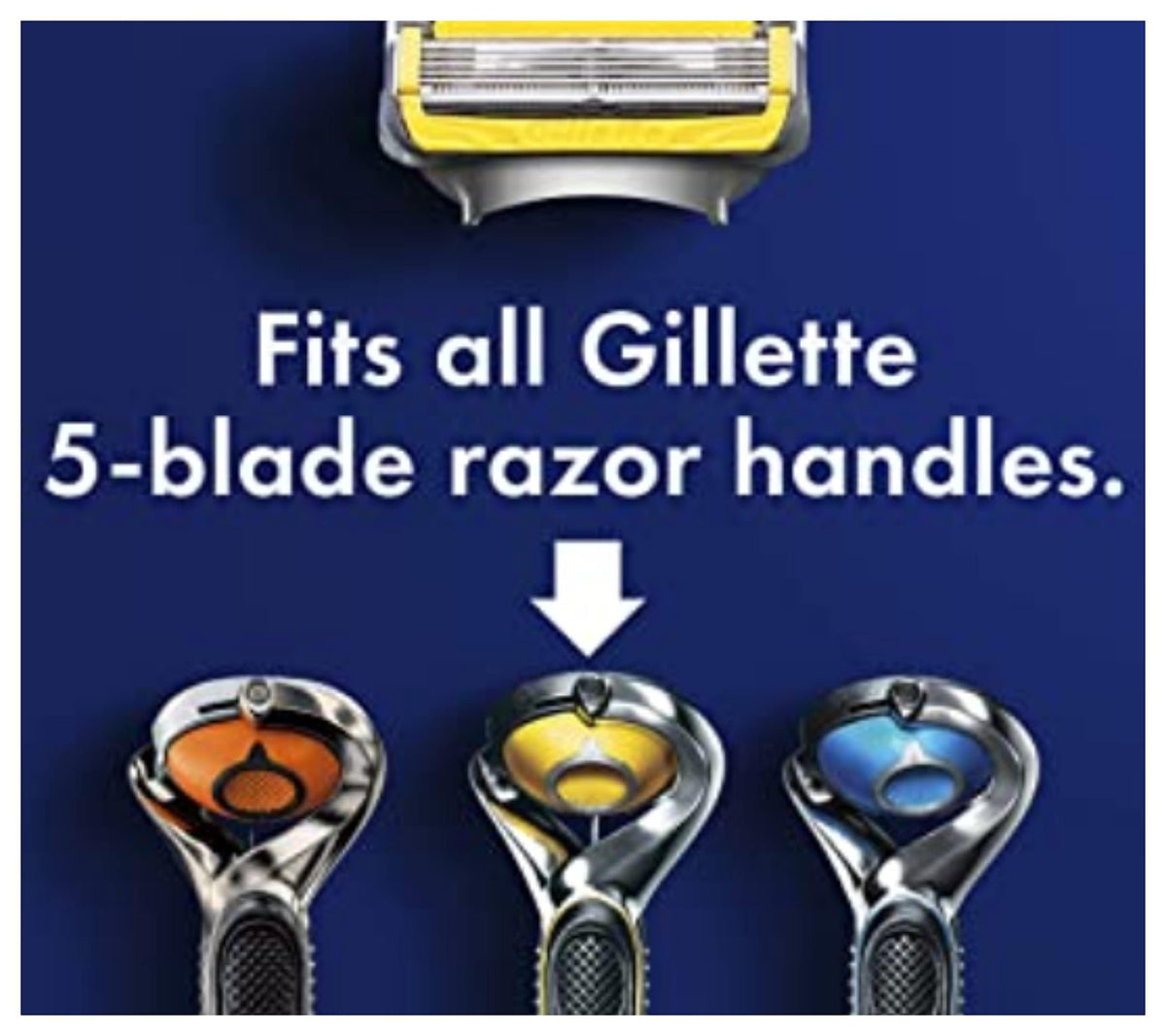 Fusion Proshield Chill Cartridge 4Ct by Gillette – 4 Count (Pack of 2), Pack of 2, Model 125326