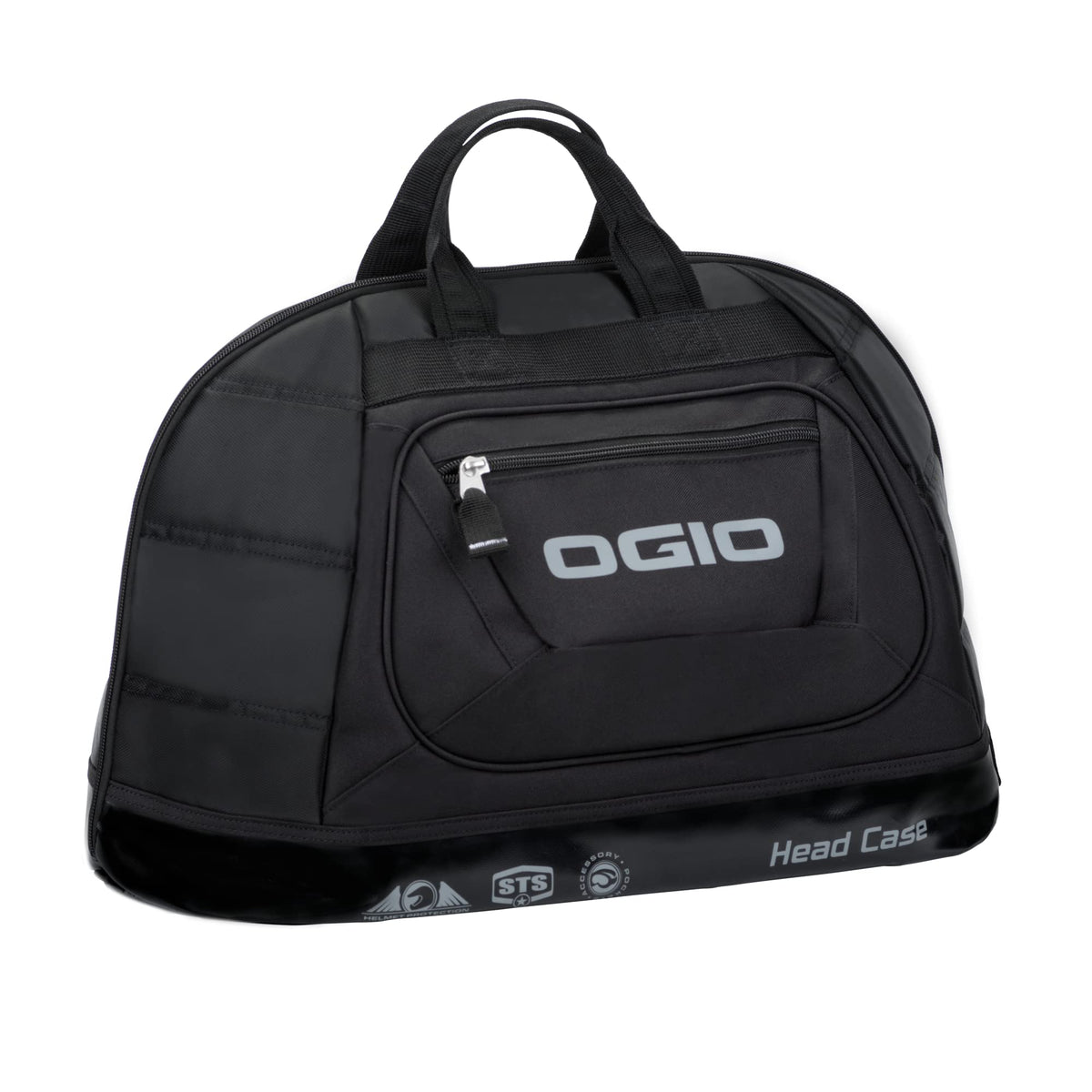 Stealth Black Head Case Motorcycle Helmet Bag by OGIO – 19" H x 13" W x 11" D, 21 liters, Polyvinyl Chloride (PVC), Black, Model 121009.36