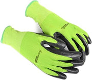 Forney 53223 Nitrile-Dipped Seamless Knit Premium Men's Gloves, Large