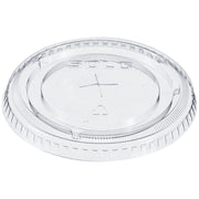 Dart Solo 662TS 12 oz. Clear Plastic Lid with Straw Slot 1000 / Case