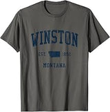 Winston MT Vintage Athletic Sports JSN1 T-Shirt