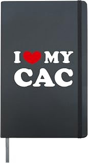 I Love My Cac, I Love My Cac Hardcover Journal, Black