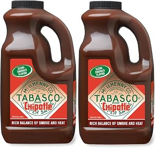 TABASCO Brand Chipotle Pepper Sauce, 64 oz (Pack of 2)