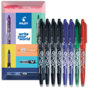 Frixion Heat/Friction Erasable Rollerball Pen FR7 - Medium Line 0.7mm Tip Nib - Black by PILOT – 1 Count (Pack of 8), Pack of 8, Model FR7-8ASSORTED-CGB